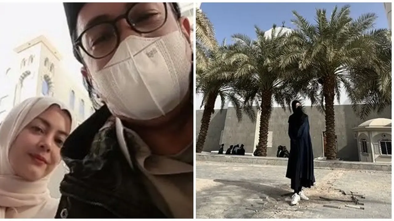 5 Momen Lulu Tobing Umroh Pertama Kali Usai Mualaf, Tampil Berhijab
