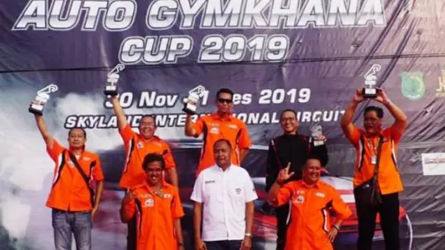 Kadispopar Musi Banyuasin Raih Juara di Asia Auto Gymkhana Cup 2019