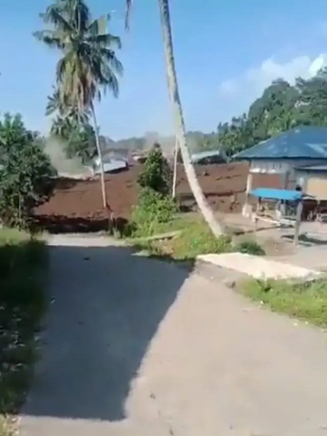 Potret Kondisi Terkini Gempa Sumbar