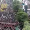 Kondisi demo mahasiswa di Bundaran HI (Foto: Rifqy/Liputan6.com)