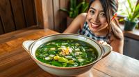 resep bayam bening ©Ilustrasi dibuat AI