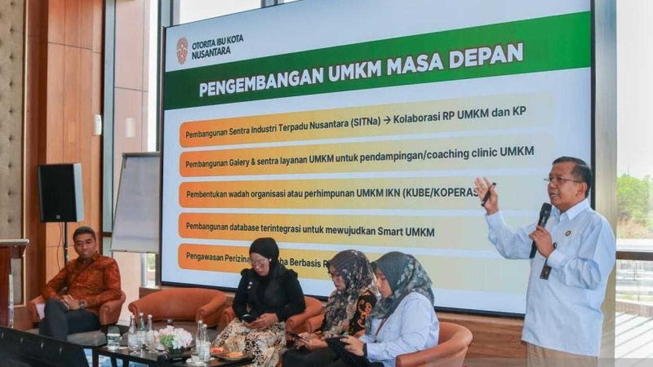 OIKN Prioritaskan UMKM sebagai Penggerak Ekonomi Inklusif di IKN Nusantara
