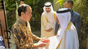 Jokowi Ungkap Isi Percakapan Saat Bertemu Duta Besar Qatar