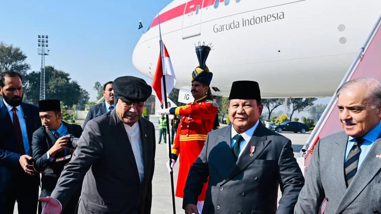 Prabowo Disambut di Pakistan