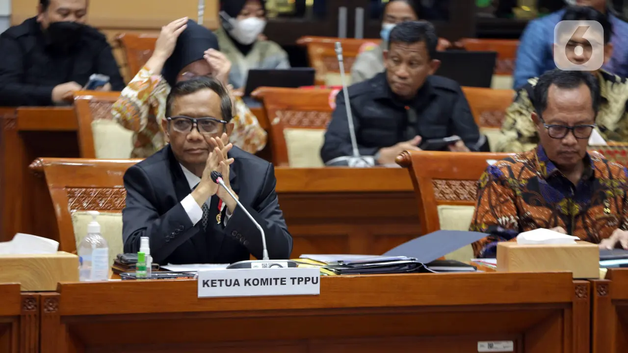 Mahfud MD dan Komisi III DPR Bahas Transaksi Mencurigakan Rp 349 Triliun di Kemenkeu
