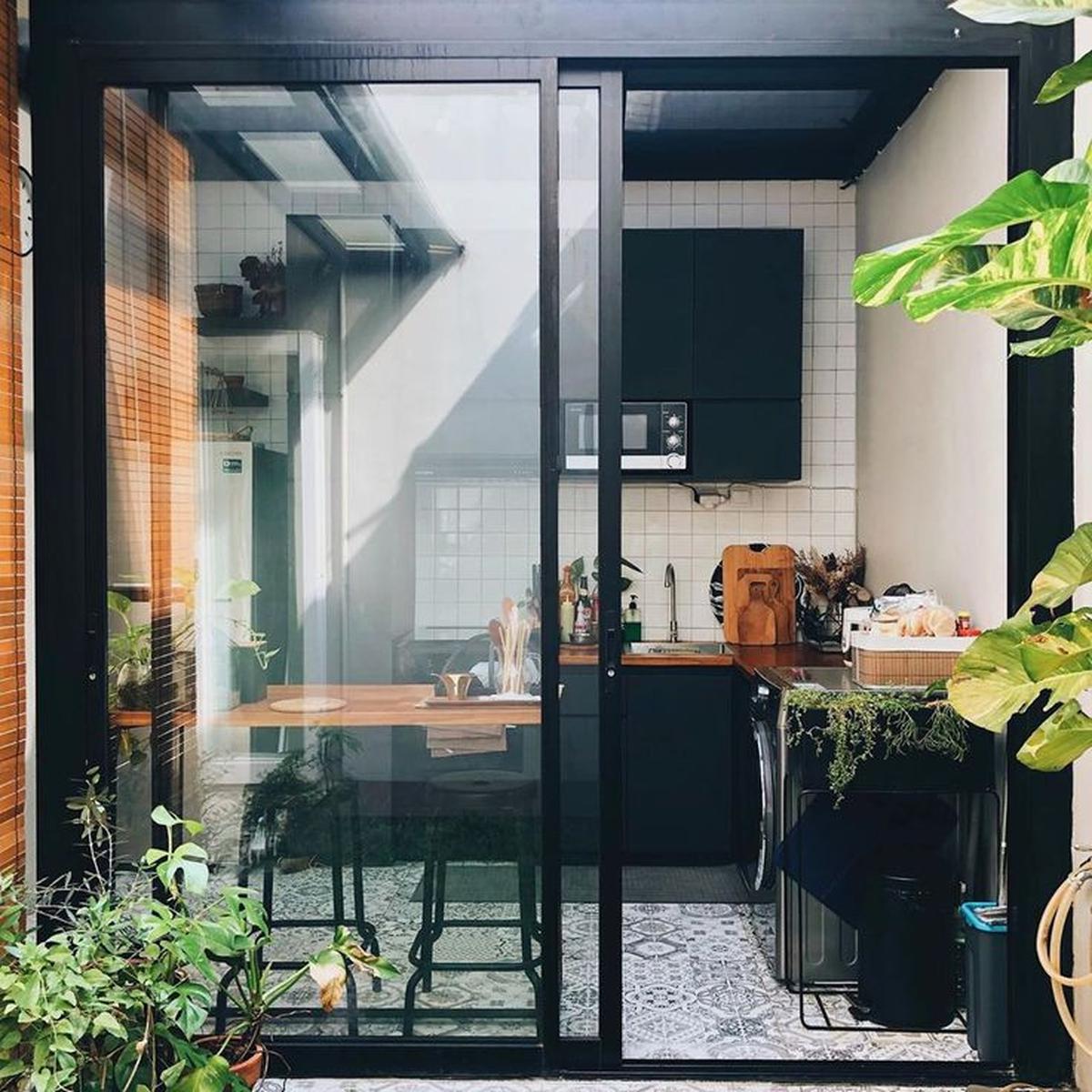 Desain Dapur Terbuka Klasik Modern