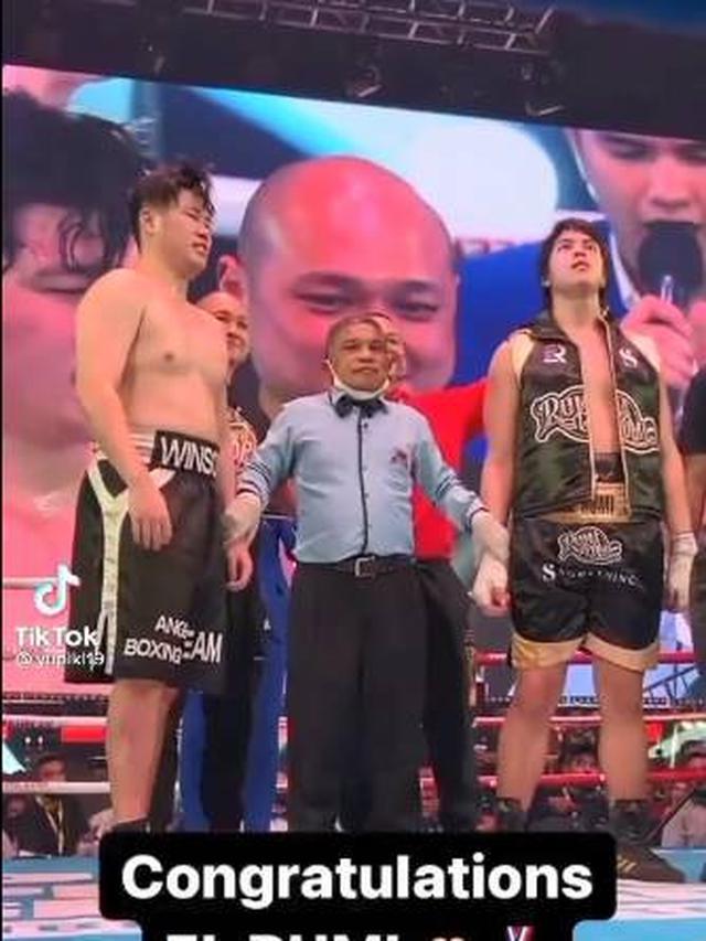 7 Potret Kemenangan El Rumi Tanding Tinju, Ahmad Dhani Bangga