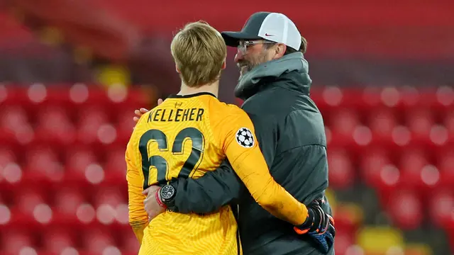 Berkat Kelleher, absennya kiper utama Alisson Becker akibat Covid dan belum pulihnya Adrian dari cedera pun jadi tak terlalu terasa.