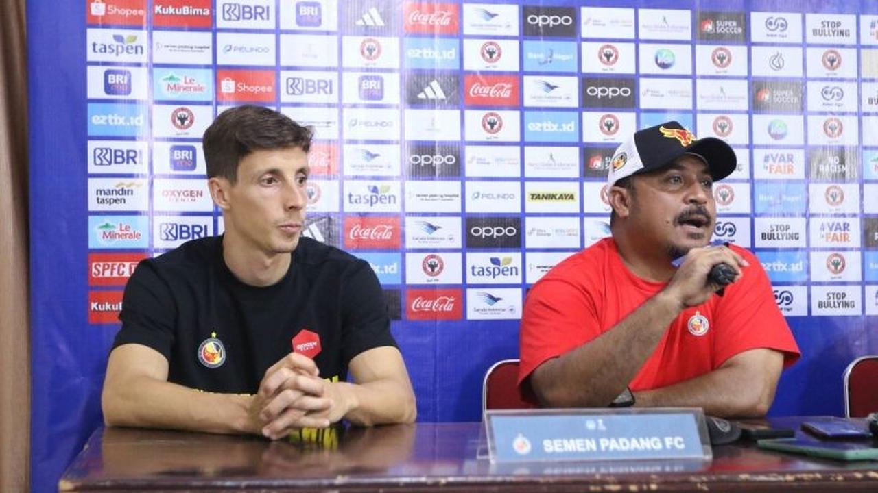 Empat Pemain Kunci Semen Padang Absen Lawan Persib, Pelatih Optimistis