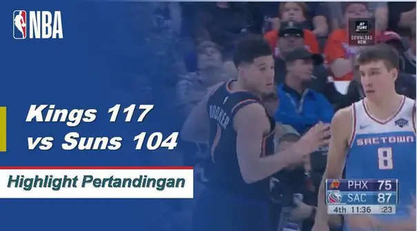 Marvin Bagley III skor 32 sebagai Raja mendapatkan kemenangan atas Suns, 17-104.