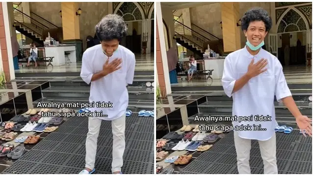 6 Fakta Sosok Raja, Remaja Viral yang Selalu Merapikan Sandal Jamaah Masjid
