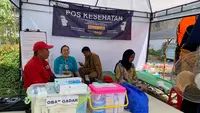 Kebakaran melanda permukiman padat penduduk di Jalan Batu Ceper VIII Nomor 9, Kelurahan Kebon Kalapa, Kecamatan Gambir, Jakarta Pusat. (Liputan6.com/Tisha Maulida Fazriah)
