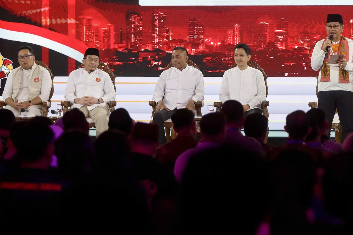 Debat Perdana Pilkada Jakarta 2024, Setiap Pasangan Calon Sampaikan Visi-Misi
