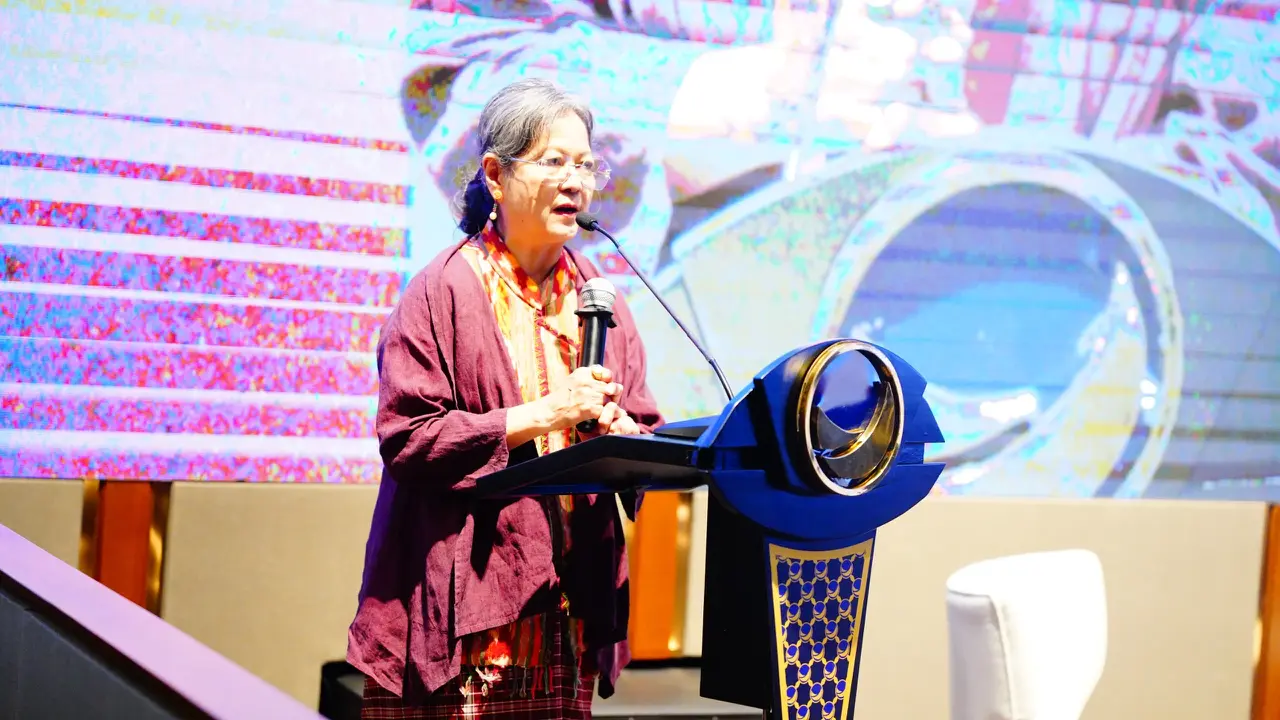 Ketua Yayasan Hatta, Halida Hatta di NasDem Tower, Jakarta Pusat, Rabu (28/10/2026) (Istimewa)
