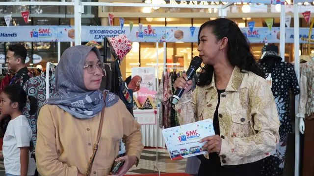Menuju Naik Kelas, Puluhan UMK Mejeng di SME Market 2024