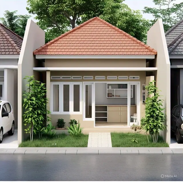 Rumah Tipe 36 Subsidi dengan Pantry/Via Meta AI