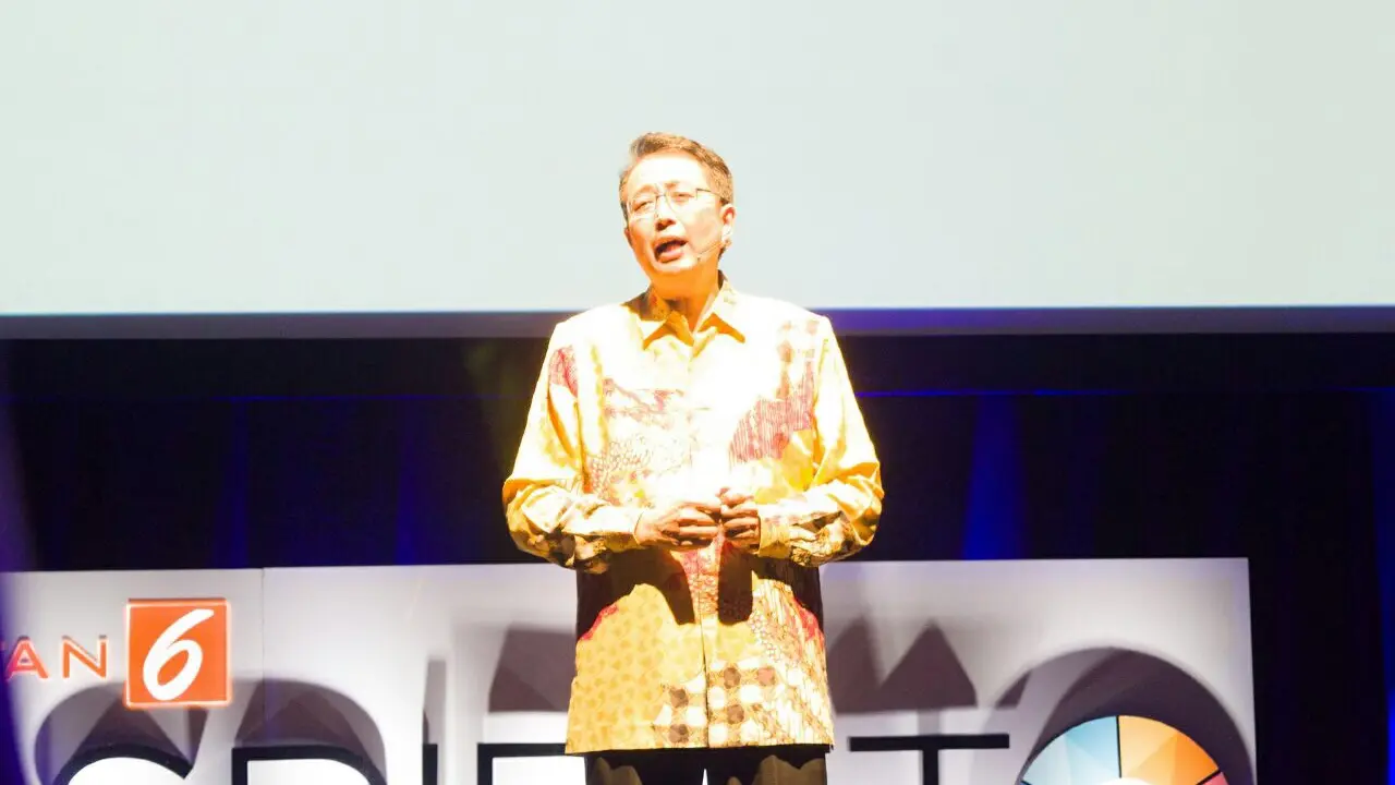 Tung Desem Waringin saat menjadi Narasumber Inspirato