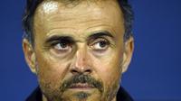 Luis Enrique tak peduli kalau Spanyol akhirnya gagal menjadi juara grup 4 pada UEFA Nations League (AFP)