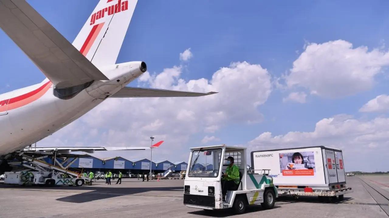 Indonesia Kedatangan Bahan Baku (Bulk) Vaksin Sinovac