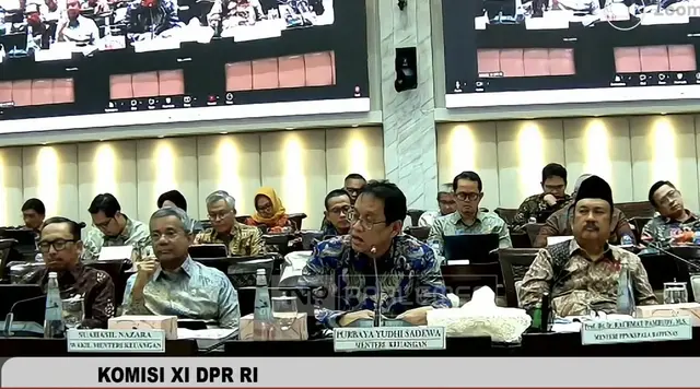 Anggota DPR Cecar Purbaya saat Rapat, Bahas Apa?