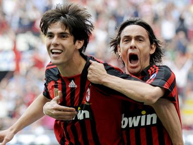 AC Milan pernah begitu garang di pentas Benua Biru. Saat itu Kaka dan kawan-kawan berhasil menjadi yang terbaik di Eropa dengan menjuarai Liga Champions. Berikut 6 pemain bintang AC Milan kala itu.