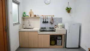 9 Desain Dapur Minimalis 2x1 untuk Rumah Subsidi, Hemat Tempat dan Fungsional