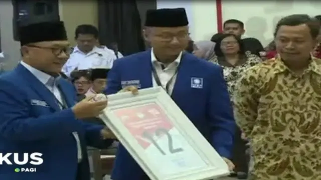 KPU Tetapkan Nomor Urut Parpol Peserta Pemilu 2019