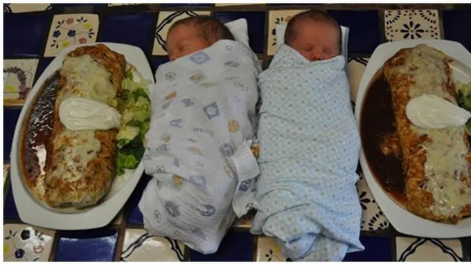 Pihak Restoran Membandingkan Besar Burito Dengan Bayi (c) odditycentral.com