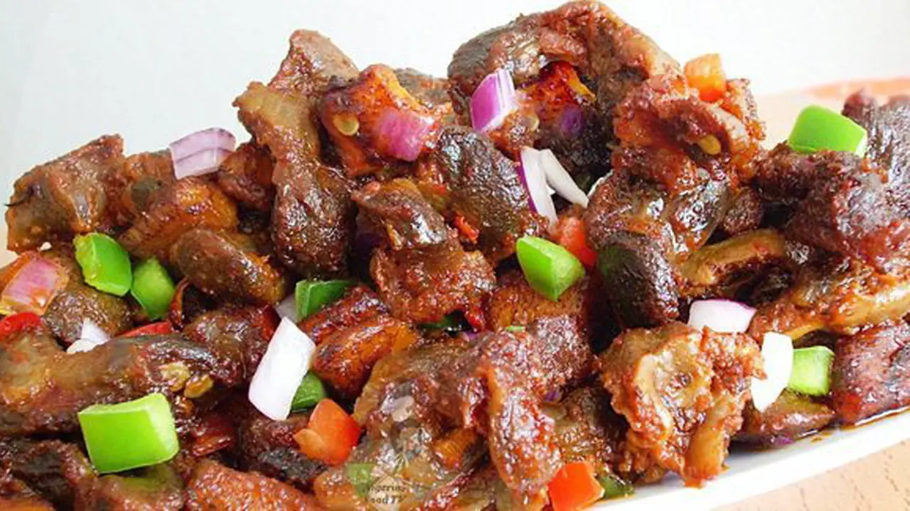Tumis ati ampela petai/copyright Natives Restaurant