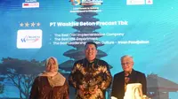 Waskita Beton Sabet Penghargaan Terkait Budaya K3 dan Keamanan Kerja