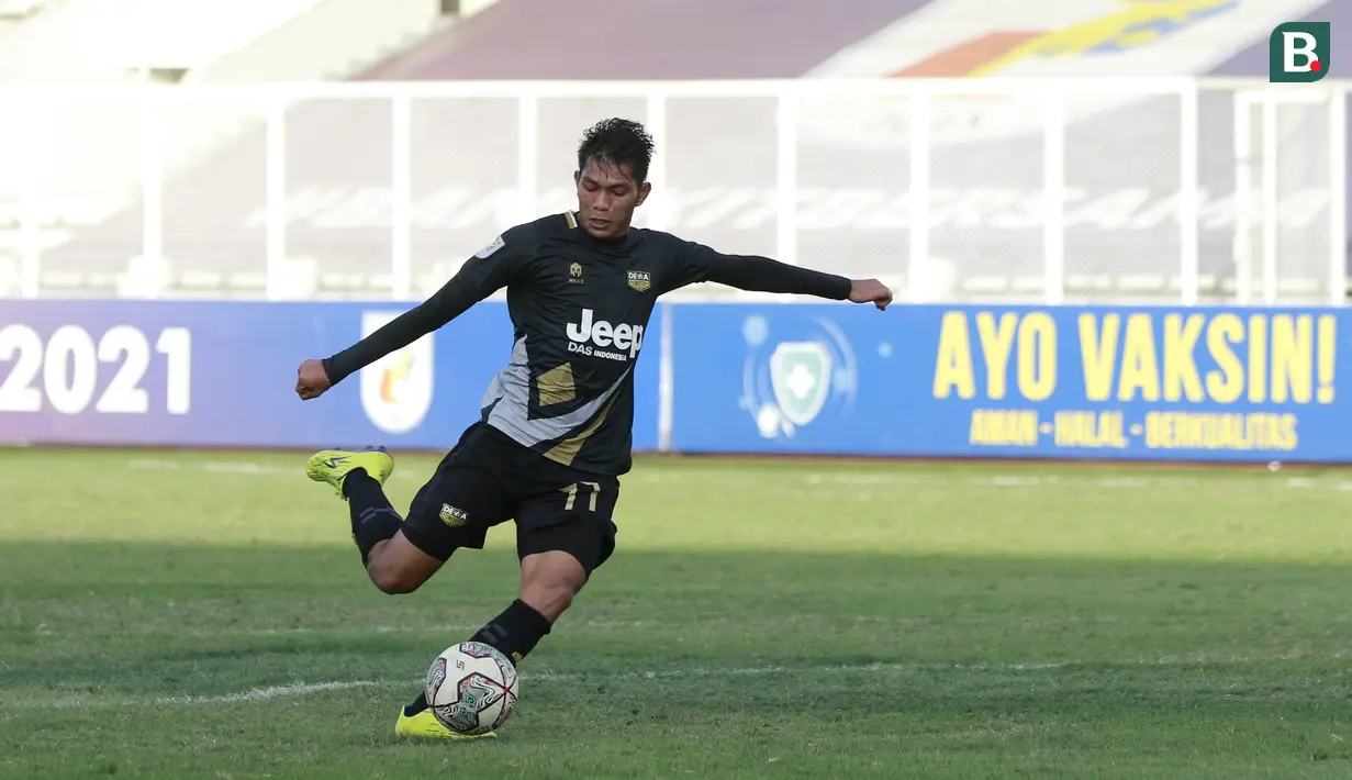 Menghadapi Badak Lampung FC, skuad asuhan Kas Hartadi menang meyakinkan dengan skor 3-1. (Bola.com/M iqbal Ichsan)