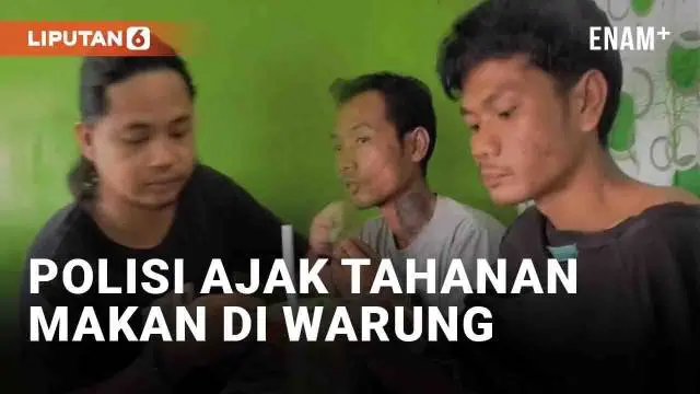 Hidup dalam tahanan kerap kali dianggap tidak enak dan buat tersiksa. Namun momen yang viral baru-baru ini agaknya sedikit membantah anggapan tersebut. Polisi di Bangka Belitung mengajak dua tahanan makan di warung dalam kondisi tangan diborgol.