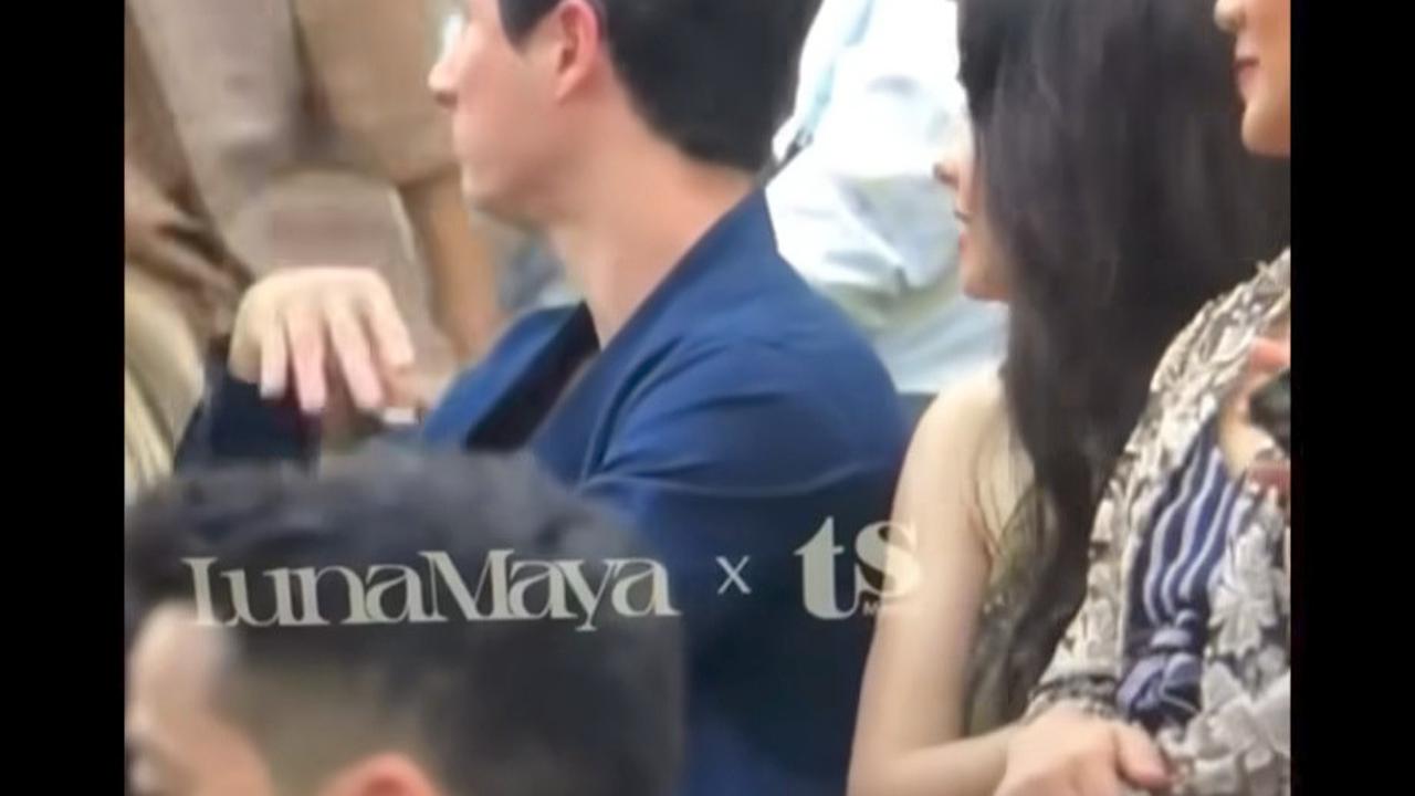 5 Potret Nino Fernandez dan Steffi Zamora Kompak Hadiri Akad Nikah Luna Maya, Bukti Pacaran?