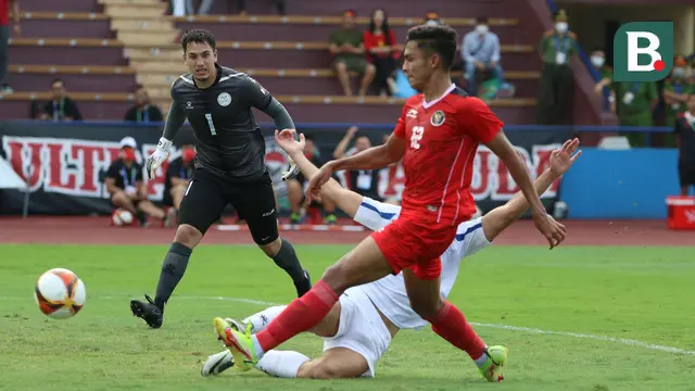 Foto: Aksi-aksi Terbaik dari Para Pemain Timnas Indonesia U-23 Saat Gulung Filipina 4-0 di Laga Lanjutan Fase Grup SEA Games 2021 Vietnam