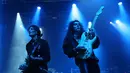 Dua dari lima gitaris tersebut di antaranya adalah Steve Vai dan Yngwie Johann Malmsteen. Penampilan keduanya di konser tadi malam tentu berhasil memikat perhatian para penggemarnya. (Bambang E. Ros/Bintang.com)