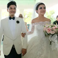 Pemberkatan sendiri berlangsung secara tertutup dari awak media agar terasa hikmad. (Galih W. Satria/Bintang.com)