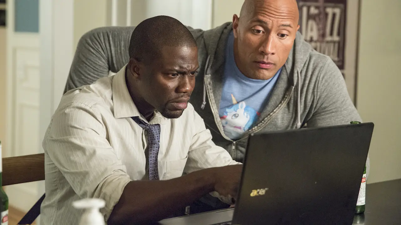 Dwayne Johnson dan Kevin Hart