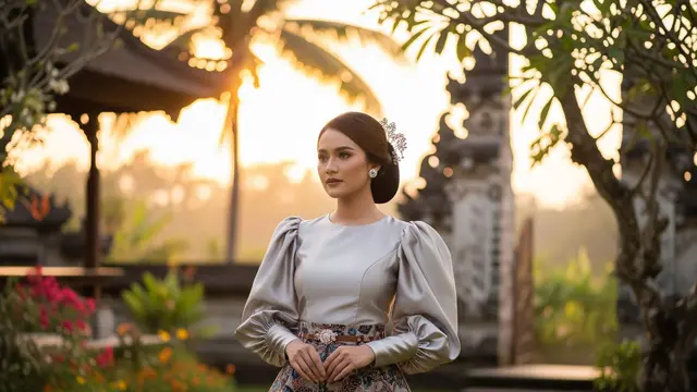 Model Atasan Kutubaru Bawahan Kain Batik yang Memukau