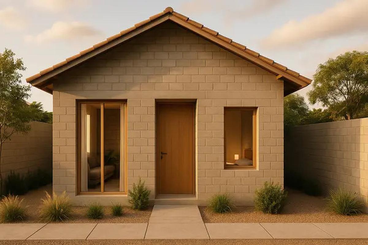 8 Model Rumah Kecil 1 Kamar dari Batako, Cocok untuk Pasangan Muda