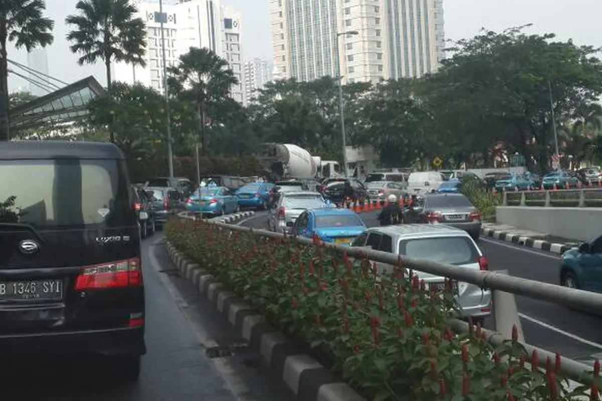Lalu Lintas Jakarta Pagi Ini Terpantau Padat