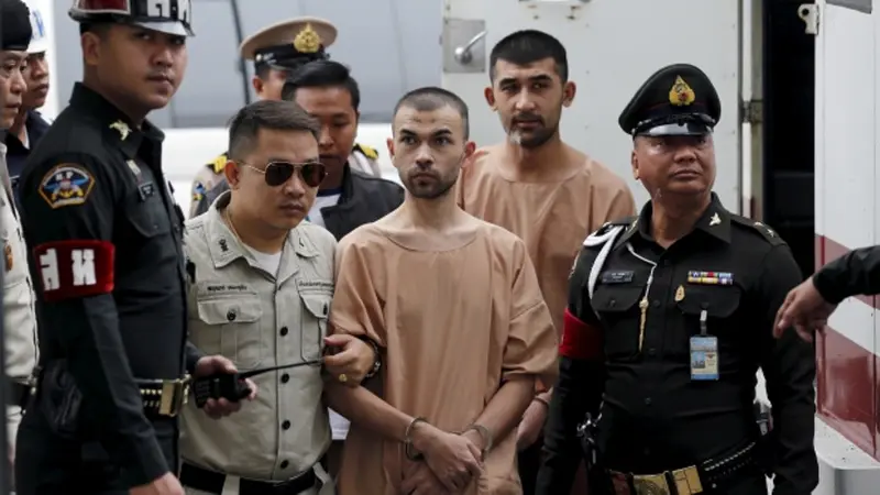 Disidang, Terduga Bomber Teror Bangkok Mengaku Tak Bersalah