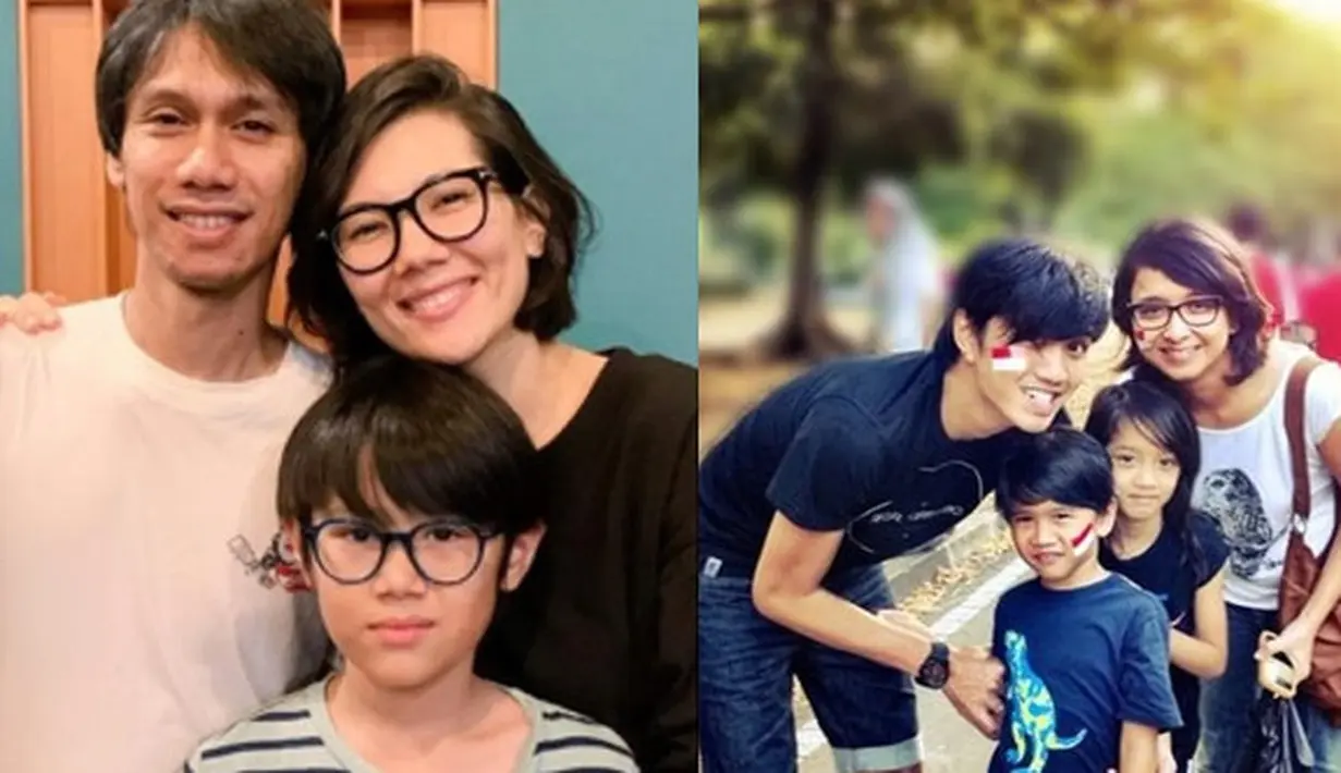 Eross Chandra dan Duta Sheila On 7 (credit: instagram/pakduta/ sarahcandra)