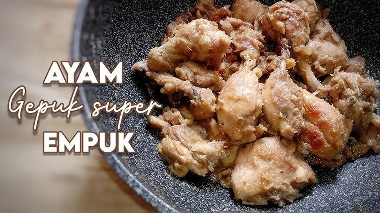 Resep Ayam Gepuk Lezat