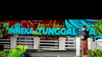 Menteri Kebudayaan (Menbud) Fadli Zon membawakan orasi budaya di Hari Kebudayaan 2025. (dok. Biro Humas Kemenbud)