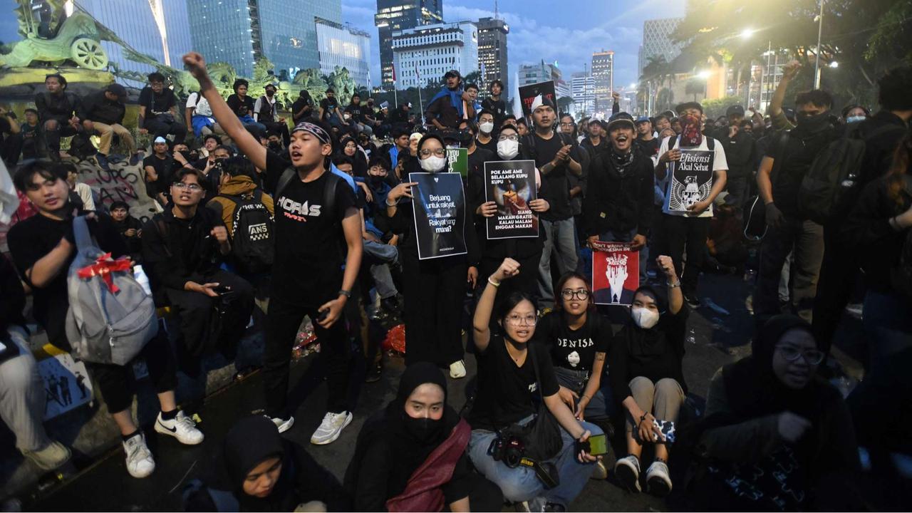 Masyarakat sipil gelar Aksi Indonesia Gelap