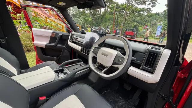 Harganya Masih Rahasia, Ini Perbedaan Chery J6T dan J6 Standar (Arief A/Liputan6.com)