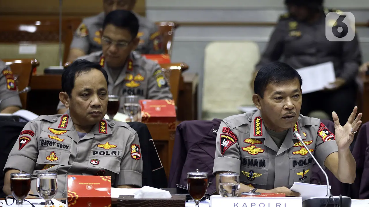 Bersama Komisi III DPR, Kapolri Bahas Rencana Kerja 2020