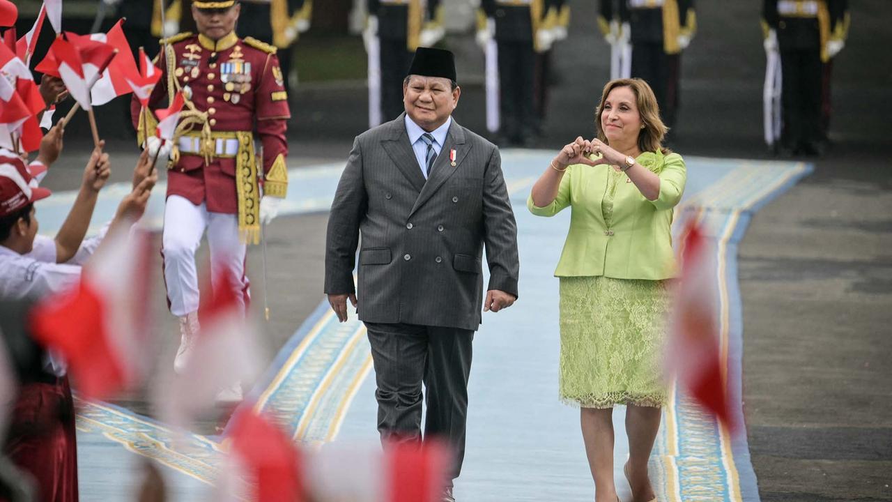 FOTO: Presiden Prabowo Sambut Presiden Peru di Istana Merdeka, Tegaskan Komitmen Perkuat Kerja Sama