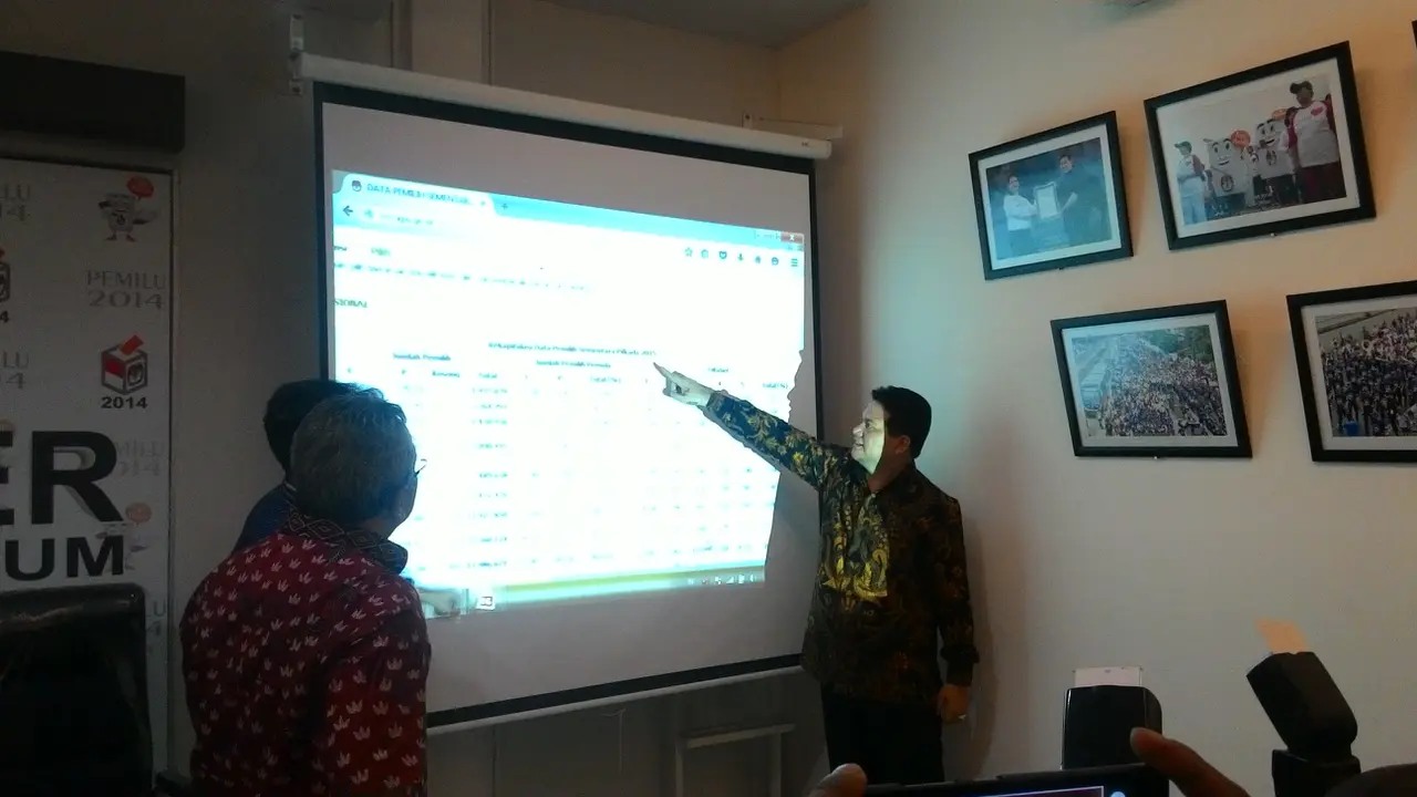 KPU Luncurkan DPS Online, 95 Juta Pemilih Sudah Terdaftar