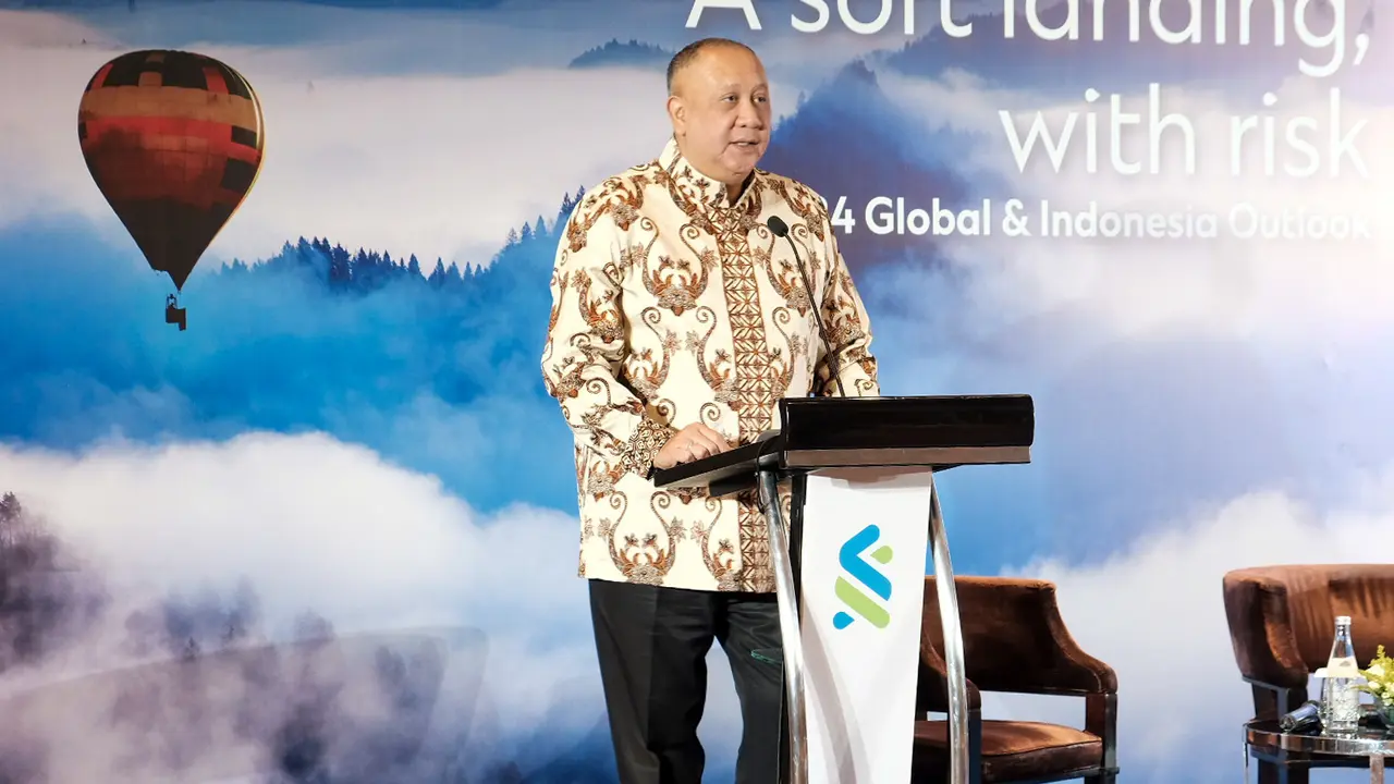 Standard Chartered menggelar acara tahunan Global Research Briefing (GRB) Semester I 2024. (Dok SCB)